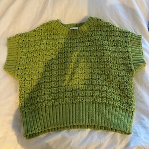Varley Green Knit Sweater - Women